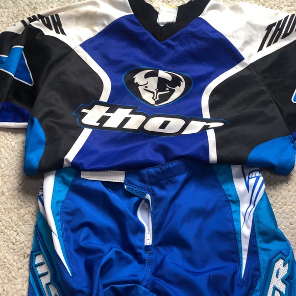 MSR blue motorsports pants - Picture 4 of 5